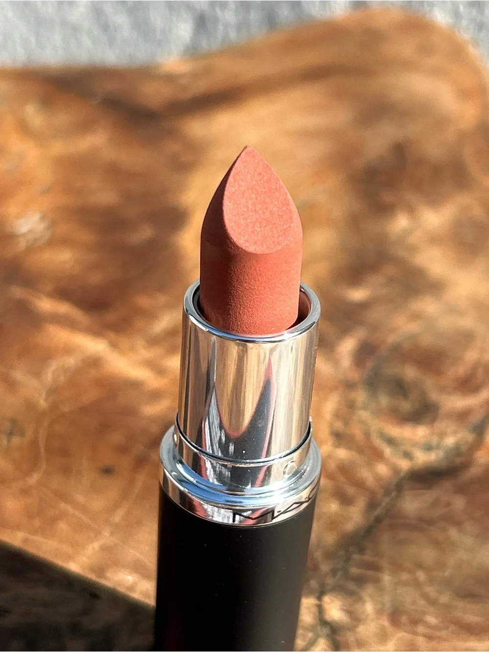 MAC Cosmetics Lipstick - Warm Teddy (Nude Brown-Pink) - Picture 2 of 3
